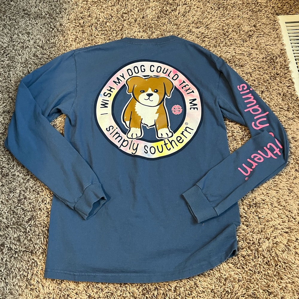 Simply Southern Long Sleeve “I wish my dog could text me”